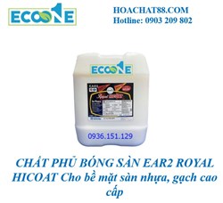 CHẤT PHỦ BÓNG SÀN EAR2 ROYAL HICOAT Cho bề mặt sàn nhựa, gạch cao cấp
